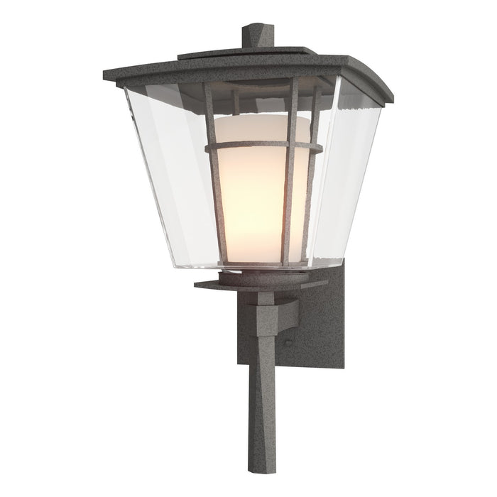 Beacon Hall Large Outdoor Sconce in Coastal Natural Iron - 304820-SKT-20-ZU0287 by Hubbardton Forge