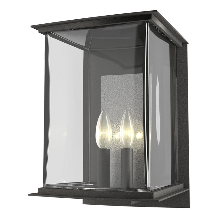 Kingston Outdoor Large Sconce in Coastal Natural Iron with Translucent Vintage Platinum Accent - 304842-SKT-20-81-ZM0084 by Hubbardton Forge