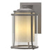 Meridian Large Outdoor Sconce in Coastal Burnished Steel - 305615-SKT-78-ZS0283 by Hubbardton Forge