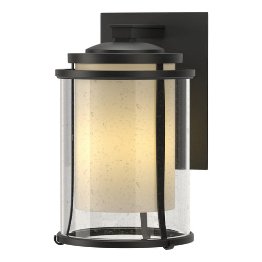 Meridian Large Outdoor Sconce in Coastal Black - 305615-SKT-80-ZS0283 by Hubbardton Forge