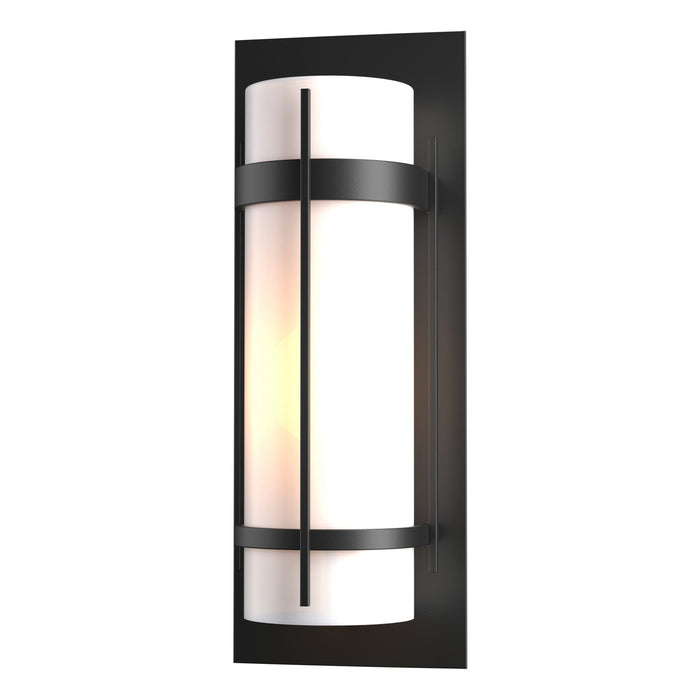 Banded Large Outdoor Sconce in Coastal Black - 305894-SKT-80-GG0037 by Hubbardton Forge