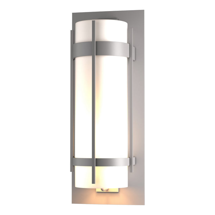 Banded Extra Large Outdoor Sconce in Coastal Burnished Steel - 305895-SKT-78-GG0240 by Hubbardton Forge