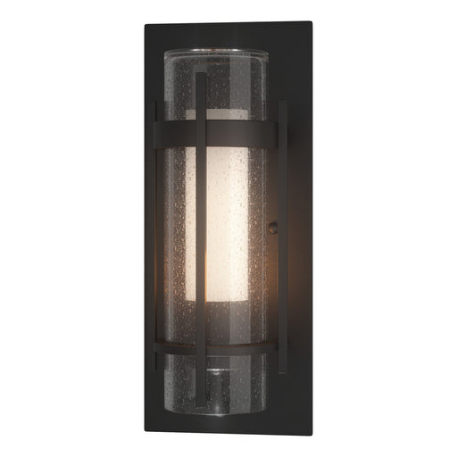 Torch Small Outdoor Sconce in Coastal Black - 305896-SKT-80-ZS0654 by Hubbardton Forge