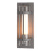 Torch Large Outdoor Sconce in Coastal Burnished Steel - 305898-SKT-78-ZS0656 by Hubbardton Forge