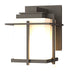 Tourou Small Outdoor Sconce in Coastal Dark Smoke - 306006-SKT-77-GG0110 by Hubbardton Forge