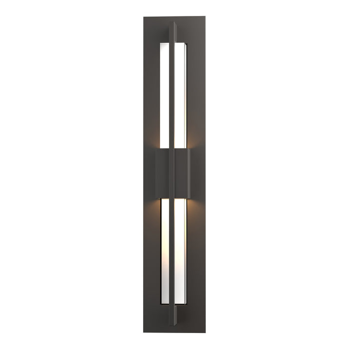 Double Axis Small LED Outdoor Sconce in Coastal Oil Rubbed Bronze - 306415-LED-14-ZM0331 by Hubbardton Forge