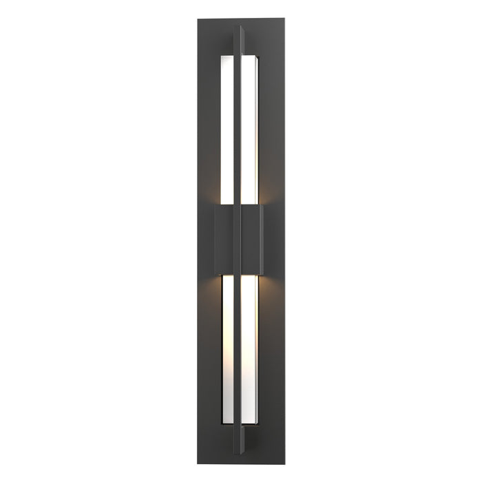 Double Axis Small LED Outdoor Sconce in Coastal Black - 306415-LED-80-ZM0331 by Hubbardton Forge