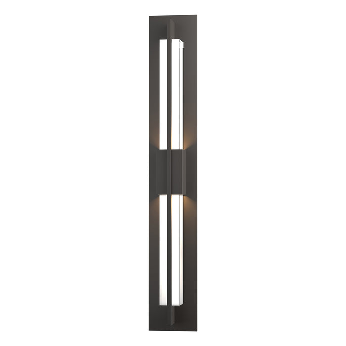 Double Axis LED Outdoor Sconce in Coastal Oil Rubbed Bronze - 306420-LED-14-ZM0332 by Hubbardton Forge