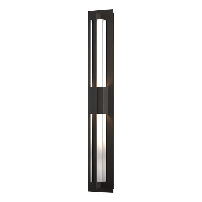 Double Axis Large LED Outdoor Sconce in Coastal Oil Rubbed Bronze - 306425-LED-14-ZM0333 by Hubbardton Forge