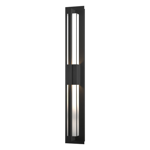 Double Axis Large LED Outdoor Sconce in Coastal Black - 306425-LED-80-ZM0333 by Hubbardton Forge