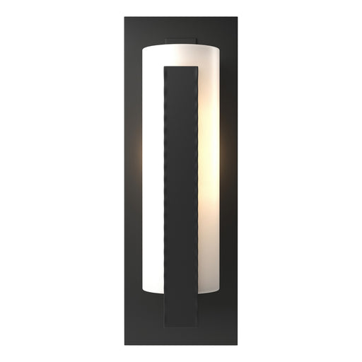 Forged Vertical Bars Outdoor Sconce in Coastal Black - 307286-SKT-80-GG0034 by Hubbardton Forge