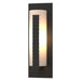 Forged Vertical Bars Large Outdoor Sconce in Coastal Oil Rubbed Bronze - 307287-SKT-14-GG0037 by Hubbardton Forge