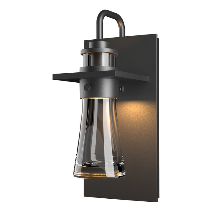 Erlenmeyer Medium Outdoor Sconce in Coastal Black - 307715-SKT-80-ZM0349 by Hubbardton Forge