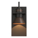 Erlenmeyer Dark Sky Friendly Outdoor Sconce in Coastal Oil Rubbed Bronze with Coastal Bronze Accent - 307716-SKT-14-75 by Hubbardton Forge