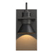 Erlenmeyer Dark Sky Friendly Outdoor Sconce in Coastal Natural Iron with Coastal Black Accent - 307716-SKT-20-80 by Hubbardton Forge