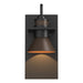 Erlenmeyer Dark Sky Friendly Outdoor Sconce in Coastal Black with Coastal Bronze Accent - 307716-SKT-80-75 by Hubbardton Forge