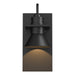 Erlenmeyer Dark Sky Friendly Outdoor Sconce in Coastal Black with Coastal Black Accent - 307716-SKT-80-80 by Hubbardton Forge