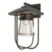 Erlenmeyer Large Outdoor Sconce in Coastal Oil Rubbed Bronze - 307720-SKT-14-ZM0467 by Hubbardton Forge