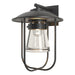 Erlenmeyer Large Outdoor Sconce in Coastal Black - 307720-SKT-80-ZM0467 by Hubbardton Forge