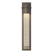 Airis Medium Dark Sky Friendly Outdoor Sconce in Coastal Dark Smoke - 307920-SKT-77-II0211 by Hubbardton Forge