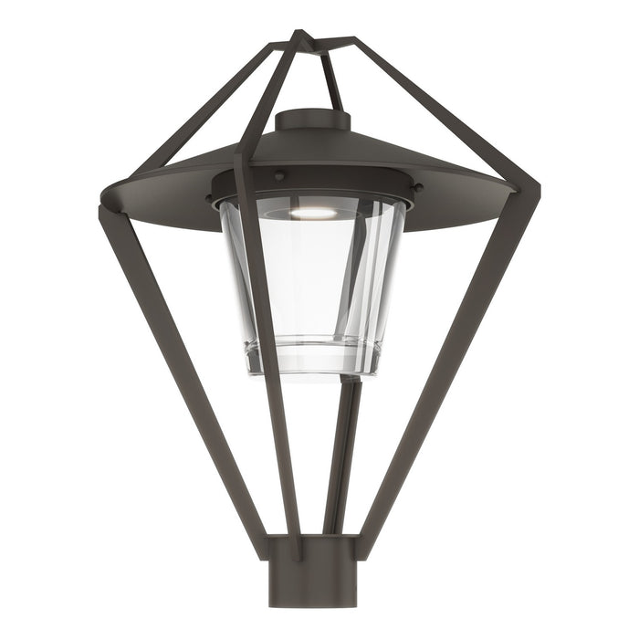 Stellar Post Light in Coastal Dark Smoke - 342651-SKT-77-ZM0727 by Hubbardton Forge