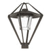 Stellar Post Light in Coastal Dark Smoke - 342651-SKT-77-ZM0727 by Hubbardton Forge