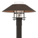 Henry Outdoor Post Light in Coastal Oil Rubbed Bronze with Coastal Bronze Accent - 344227-SKT-14-75-ZM0026 by Hubbardton Forge