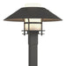 Henry Outdoor Post Light in Coastal Natural Iron with Coastal Natural Iron Accent - 344227-SKT-20-20-GG0026 by Hubbardton Forge