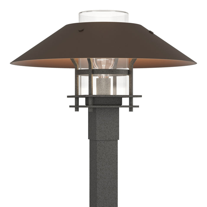 Henry Outdoor Post Light in Coastal Natural Iron with Coastal Bronze Accent - 344227-SKT-20-75-ZM0026 by Hubbardton Forge