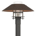 Henry Outdoor Post Light in Coastal Natural Iron with Coastal Bronze Accent - 344227-SKT-20-75-ZM0026 by Hubbardton Forge