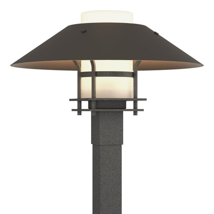 Henry Outdoor Post Light in Coastal Natural Iron with Coastal Dark Smoke Accent - 344227-SKT-20-77-GG0026 by Hubbardton Forge