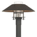 Henry Outdoor Post Light in Coastal Natural Iron with Coastal Dark Smoke Accent - 344227-SKT-20-77-ZM0026 by Hubbardton Forge