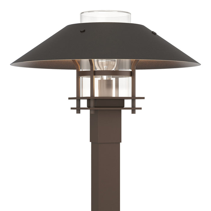 Henry Outdoor Post Light in Coastal Bronze with Coastal Oil Rubbed Bronze Accent - 344227-SKT-75-14-ZM0026 by Hubbardton Forge