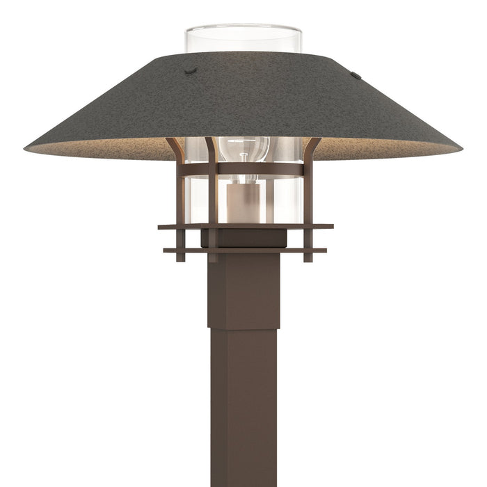 Henry Outdoor Post Light in Coastal Bronze with Coastal Natural Iron Accent - 344227-SKT-75-20-ZM0026 by Hubbardton Forge