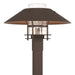 Henry Outdoor Post Light in Coastal Bronze with Coastal Bronze Accent - 344227-SKT-75-75-ZM0026 by Hubbardton Forge