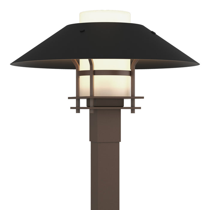 Henry Outdoor Post Light in Coastal Bronze with Coastal Black Accent - 344227-SKT-75-80-GG0026 by Hubbardton Forge