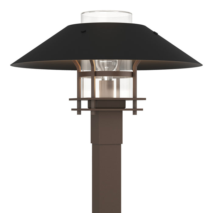 Henry Outdoor Post Light in Coastal Bronze with Coastal Black Accent - 344227-SKT-75-80-ZM0026 by Hubbardton Forge