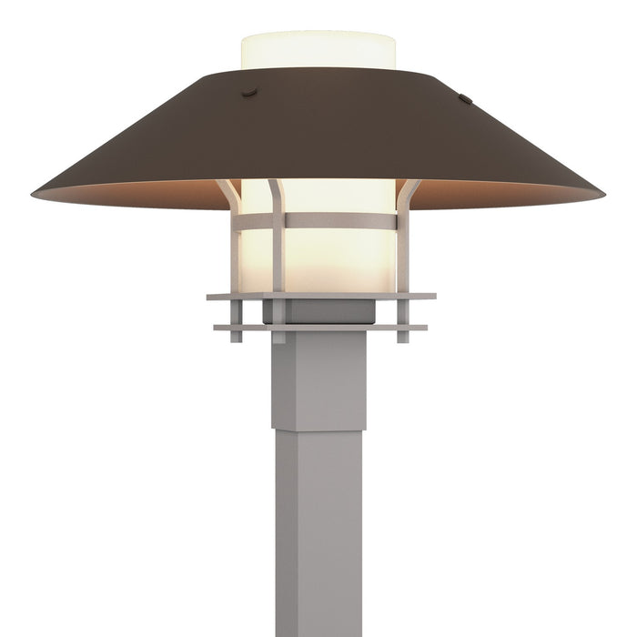 Henry Outdoor Post Light in Coastal Burnished Steel with Coastal Bronze Accent - 344227-SKT-78-75-GG0026 by Hubbardton Forge