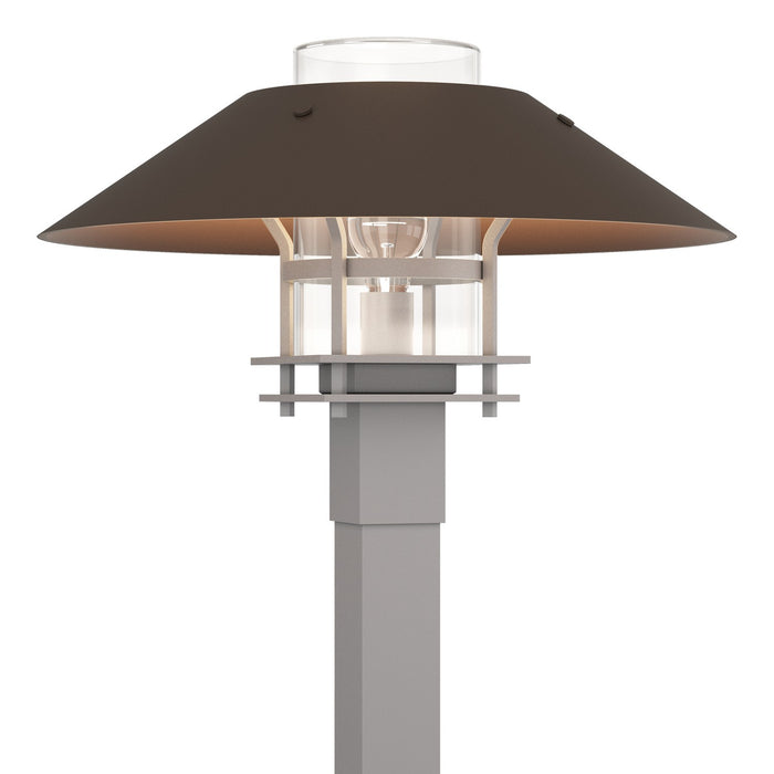 Henry Outdoor Post Light in Coastal Burnished Steel with Coastal Bronze Accent - 344227-SKT-78-75-ZM0026 by Hubbardton Forge