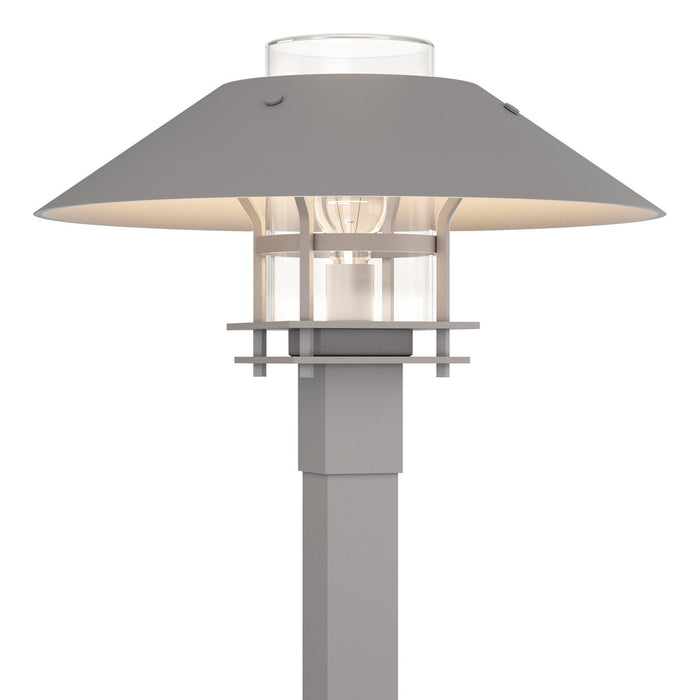 Henry Outdoor Post Light in Coastal Burnished Steel with Coastal Burnished Steel Accent - 344227-SKT-78-78-ZM0026 by Hubbardton Forge