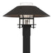 Henry Outdoor Post Light in Coastal Black with Coastal Oil Rubbed Bronze Accent - 344227-SKT-80-14-ZM0026 by Hubbardton Forge