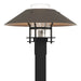 Henry Outdoor Post Light in Coastal Black with Coastal Dark Smoke Accent - 344227-SKT-80-77-ZM0026 by Hubbardton Forge