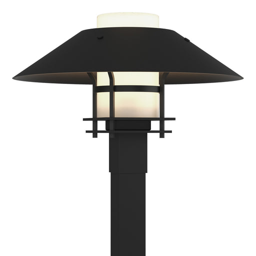 Henry Outdoor Post Light in Coastal Black with Coastal Black Accent - 344227-SKT-80-80-GG0026 by Hubbardton Forge