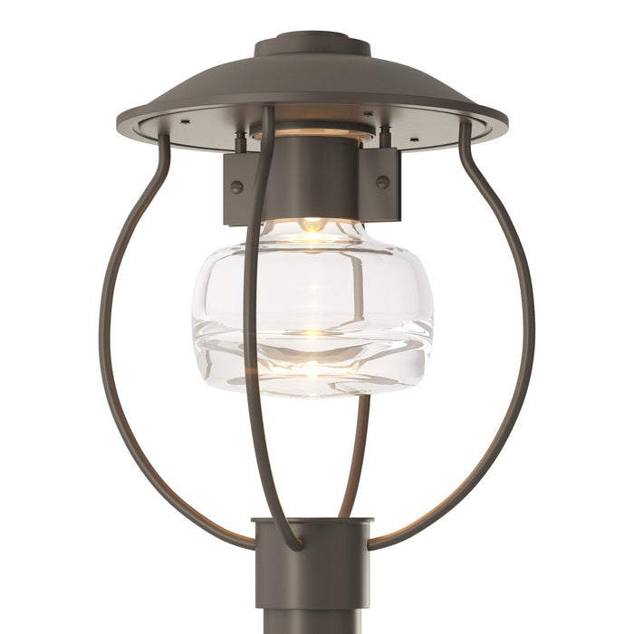 Mason Post Light in Coastal Dark Smoke - 344810-SKT-77-ZM0447 by Hubbardton Forge