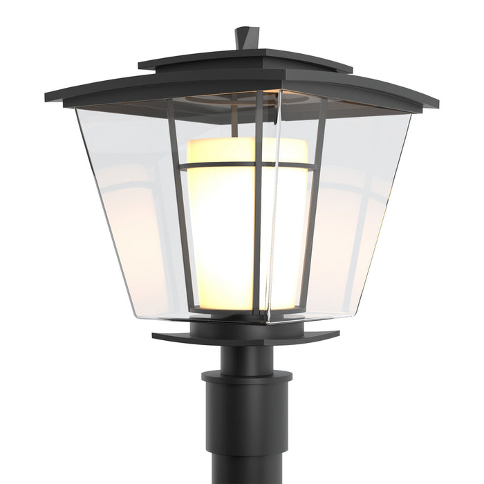 Beacon Hall Outdoor Post Light in Coastal Black - 344820-SKT-80-ZU0287 by Hubbardton Forge