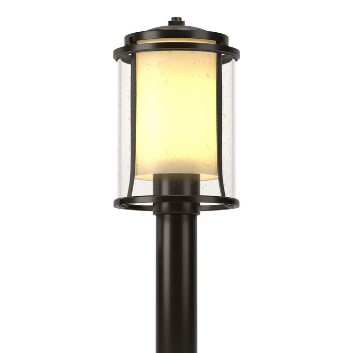 Meridian Outdoor Post Light in Coastal Oil Rubbed Bronze - 345610-SKT-14-ZS0283 by Hubbardton Forge