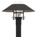 Henry Outdoor Post Light in Coastal Black with Coastal Natural Iron Accent - 344227-SKT-80-20-ZM0026 by Hubbardton Forge