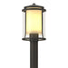 Meridian Outdoor Post Light in Coastal Natural Iron - 345610-SKT-20-ZS0283 by Hubbardton Forge