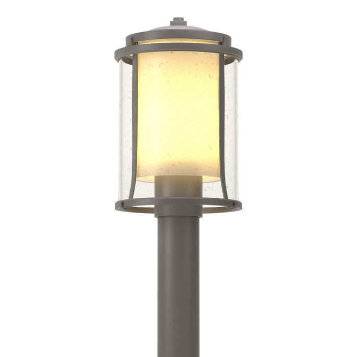 Meridian Outdoor Post Light in Coastal Burnished Steel - 345610-SKT-78-ZS0283 by Hubbardton Forge