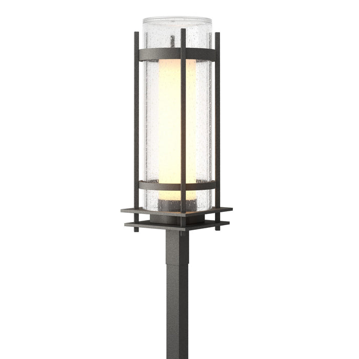 Torch Outdoor Post Light in Coastal Natural Iron - 345897-SKT-20-ZS0684 by Hubbardton Forge